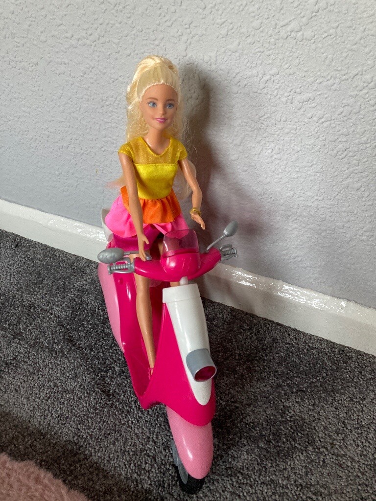 barbie motorbike